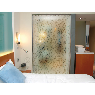 Mattierte Kreise und Kurven INT 540