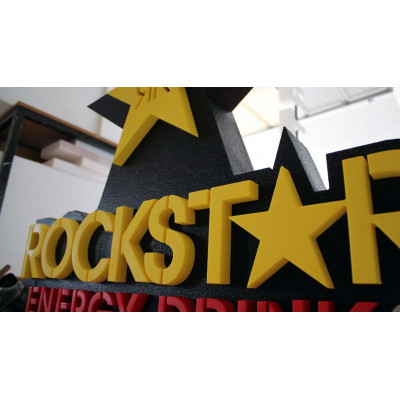 3D Buchstaben aus Hartschaum